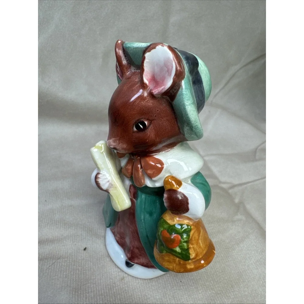 Schmid Country Cousins‎ Mouse Mice 80's Vintage Decor knick knack Teacher Mama